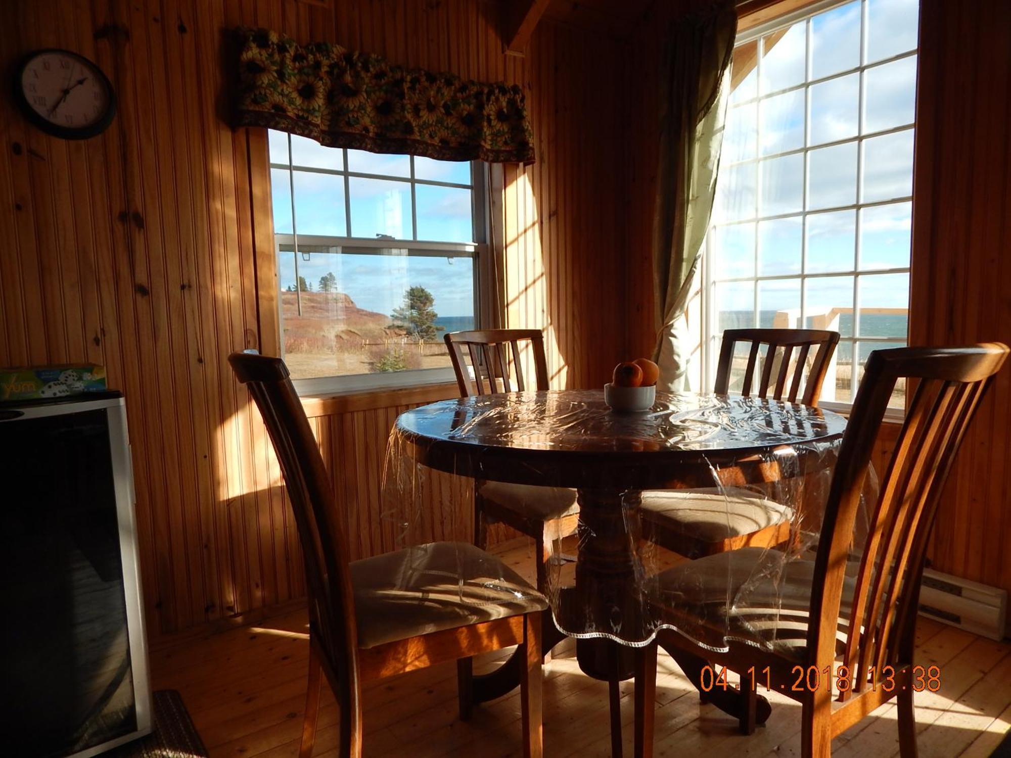 Les Chalets Brise-De-Mer Sainte-Therese-de-Gaspe ภายนอก รูปภาพ