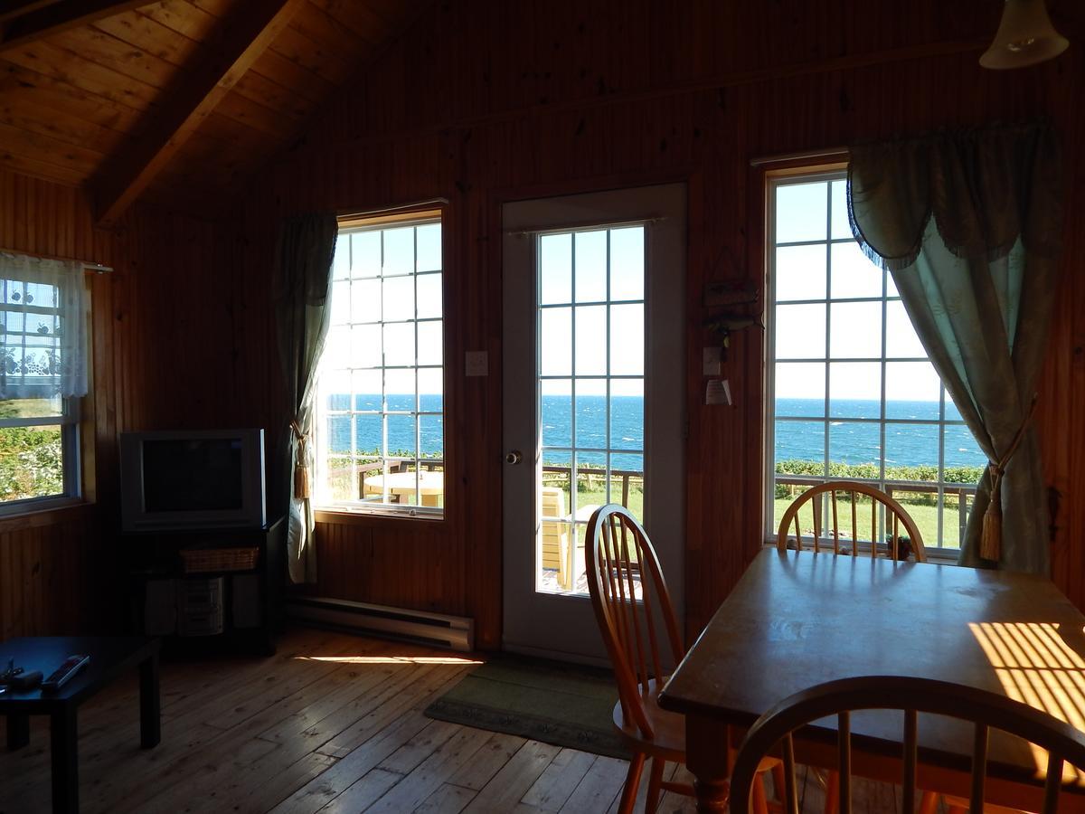 Les Chalets Brise-De-Mer Sainte-Therese-de-Gaspe ภายนอก รูปภาพ